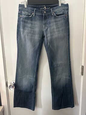 7 For All Mankind Flynt Bootcut Denim Y2K Jeans